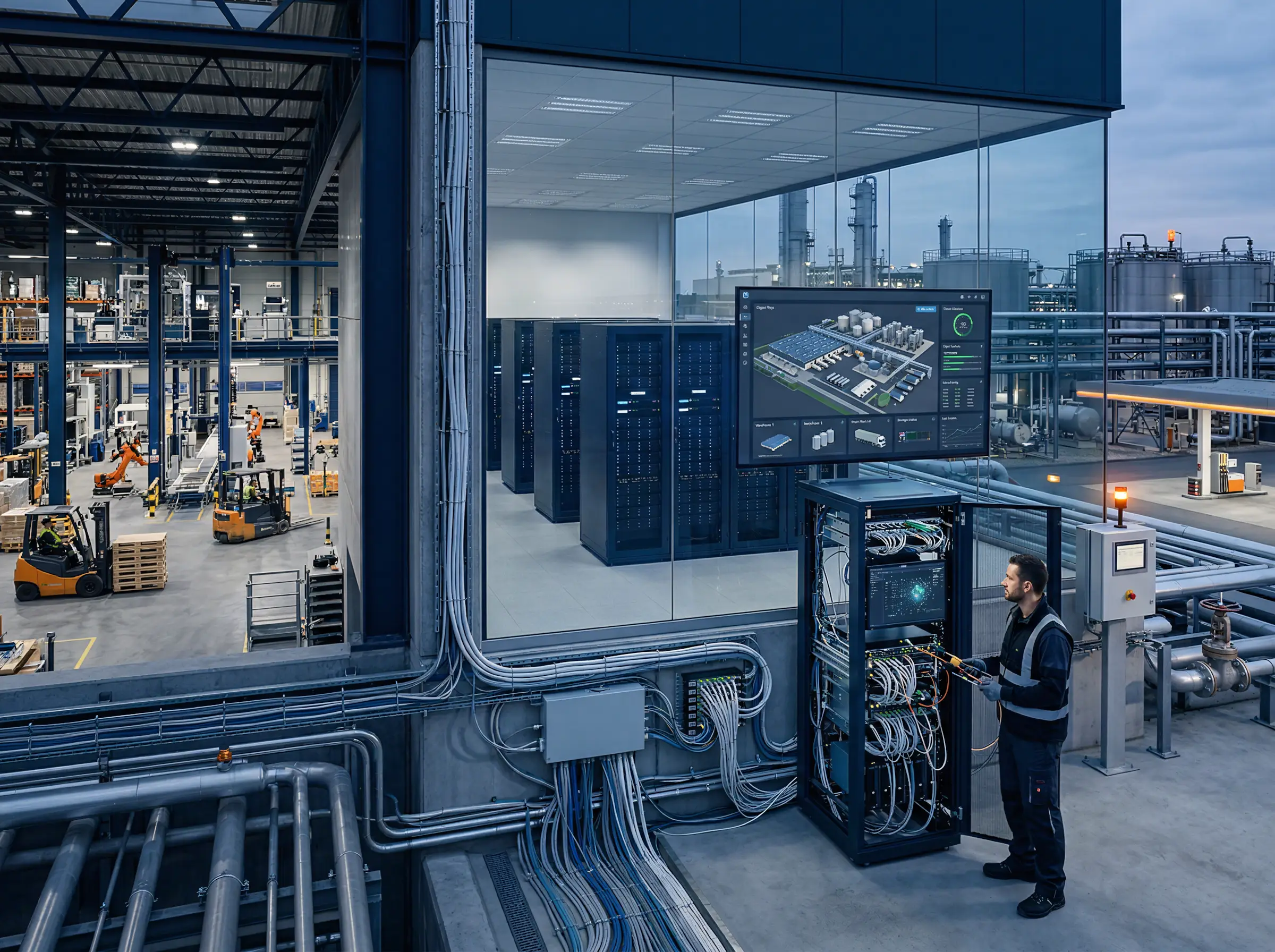 Абстрактное изображение TATLIN.AFA  для промышленности, логистики