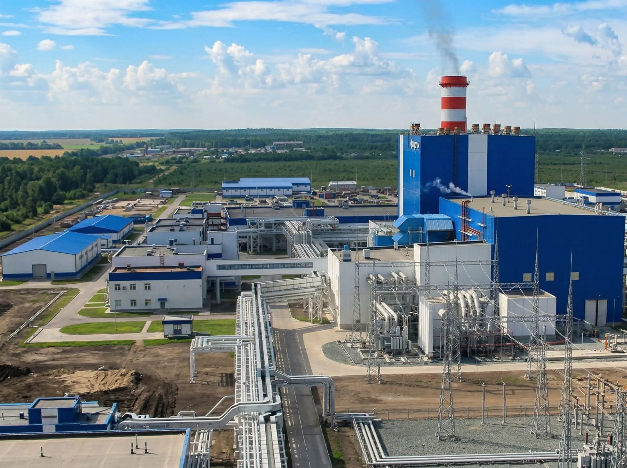 Фотография АО «ОДК-Газовые Турбины» сверху