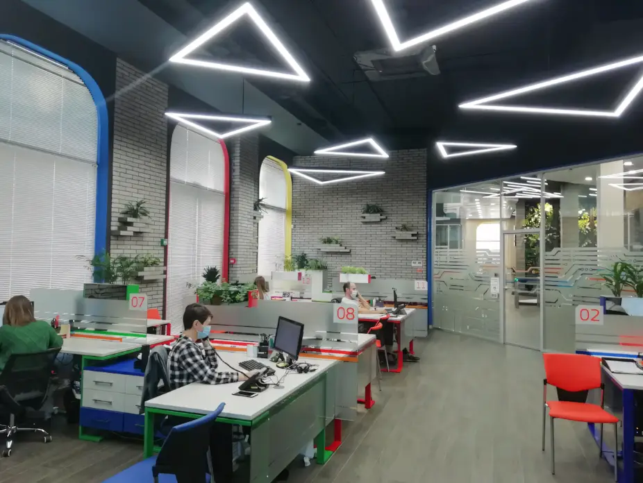 Результат проекта по СКС в офисе Тензор