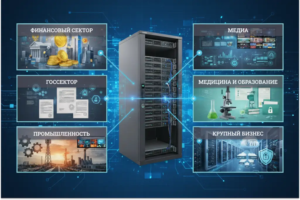 Ленточная библиотека и отраслевые сценарии применения для хранения данных