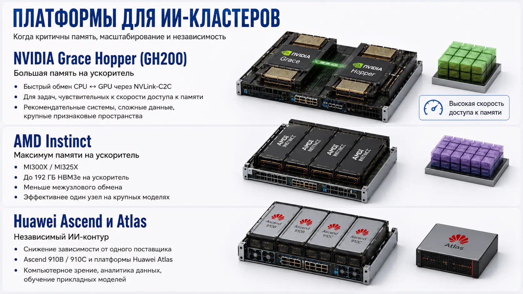 Платформы для ИИ кластеров