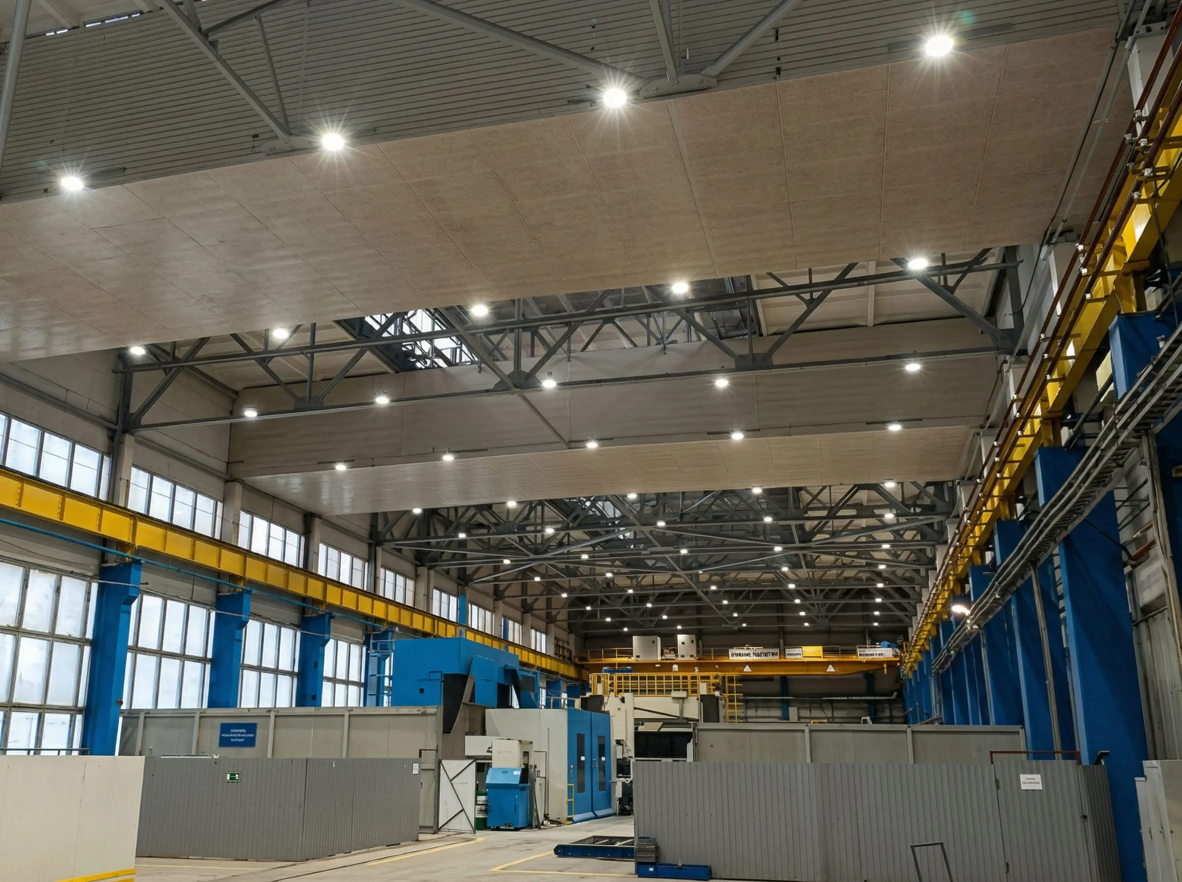 Фотография внутри завода ОДК Газовые турбины