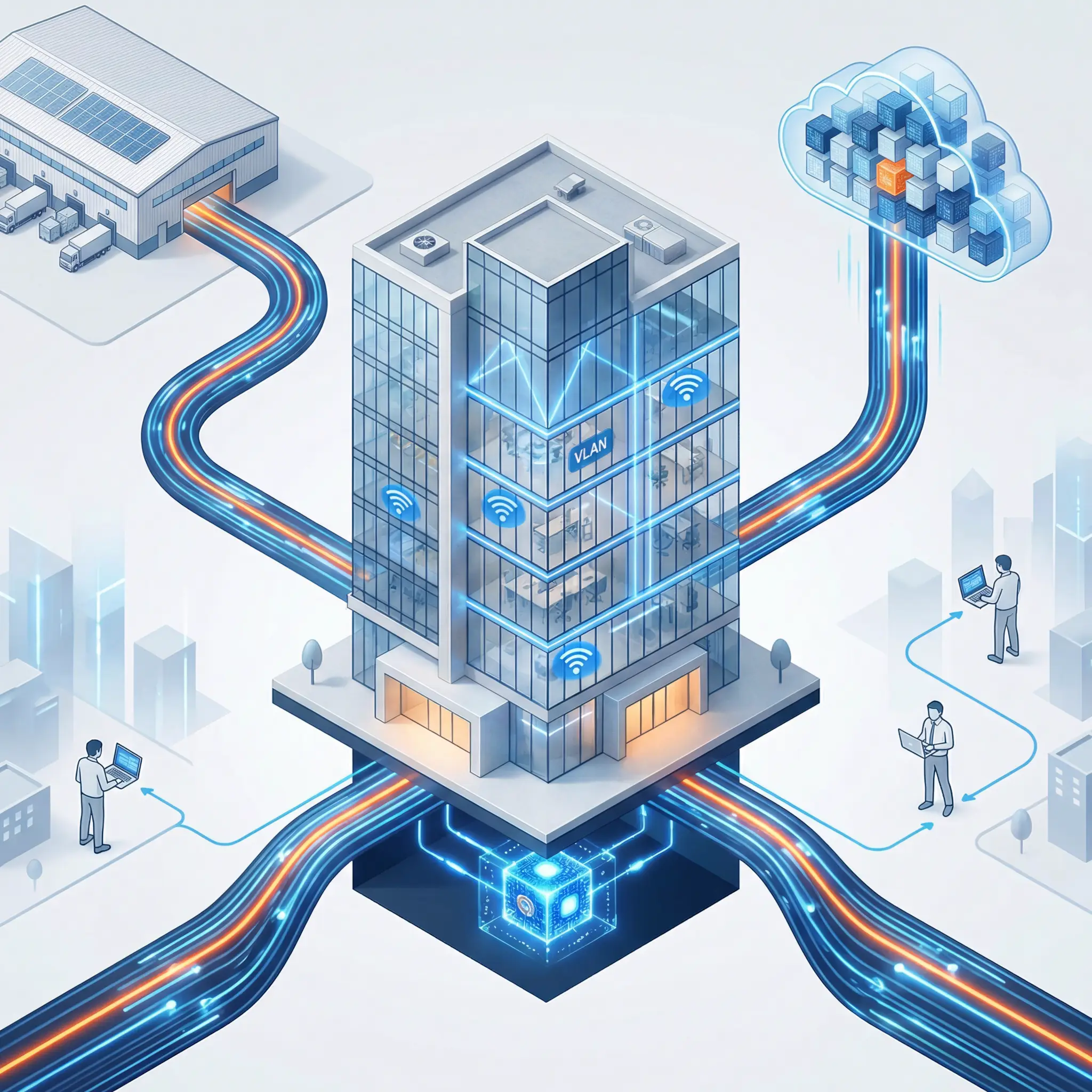 Диагностика и аудит серверного оборудования с использованием сетевого анализатора в дата-центре.