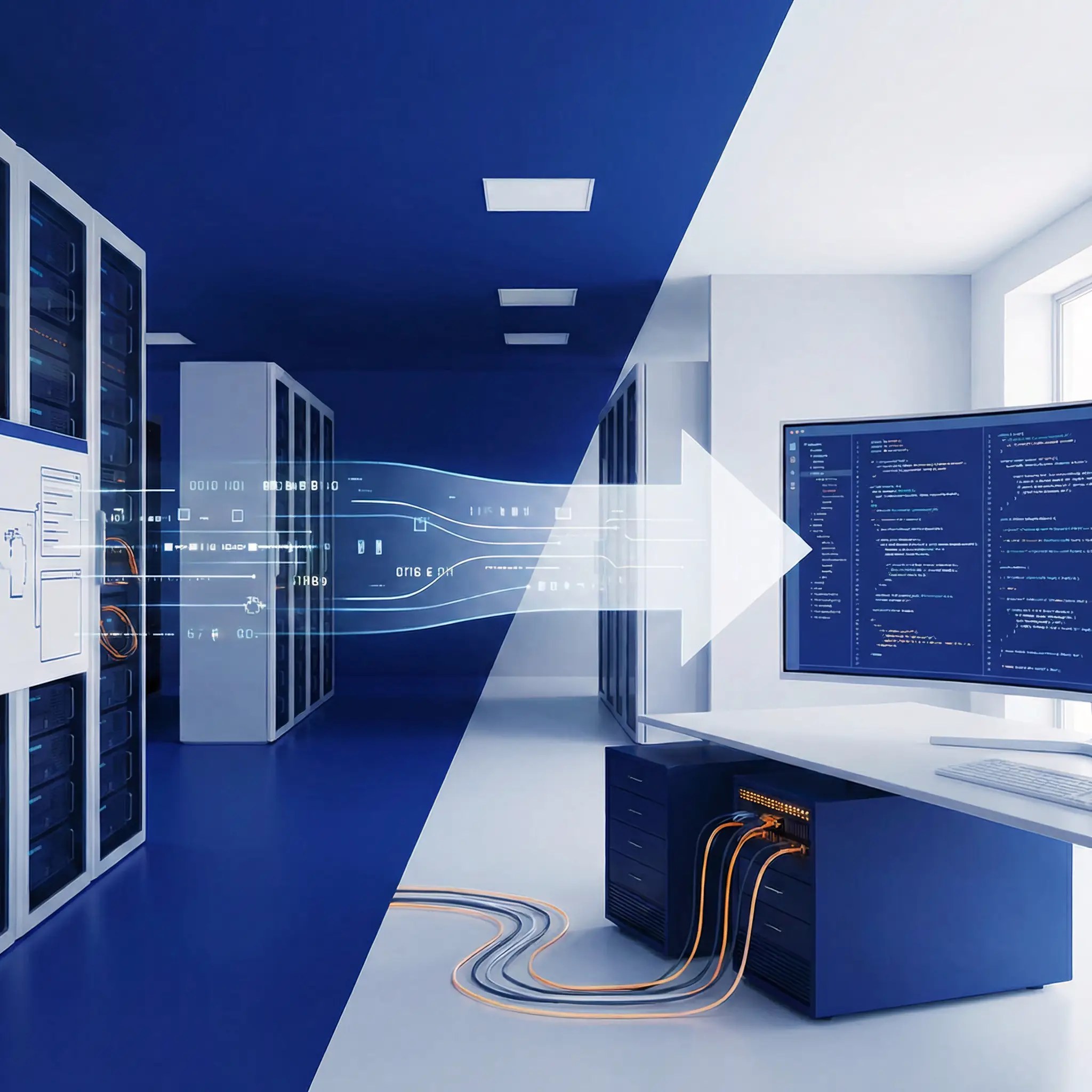 Услуги внедрения и интеграции программного обеспечения Услуги по внедрению и настройке российского программного обеспечения: интеграция серверной инфраструктуры с пользовательским интерфейсом и программным кодом на рабочем месте.