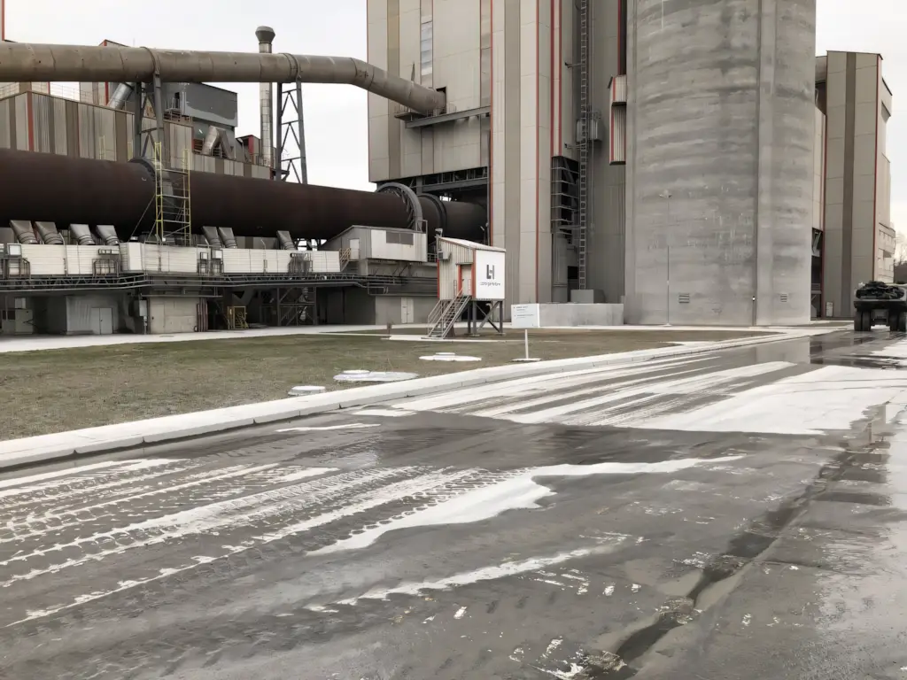 Фото Щуровского цементного завода - вид сбоку 2