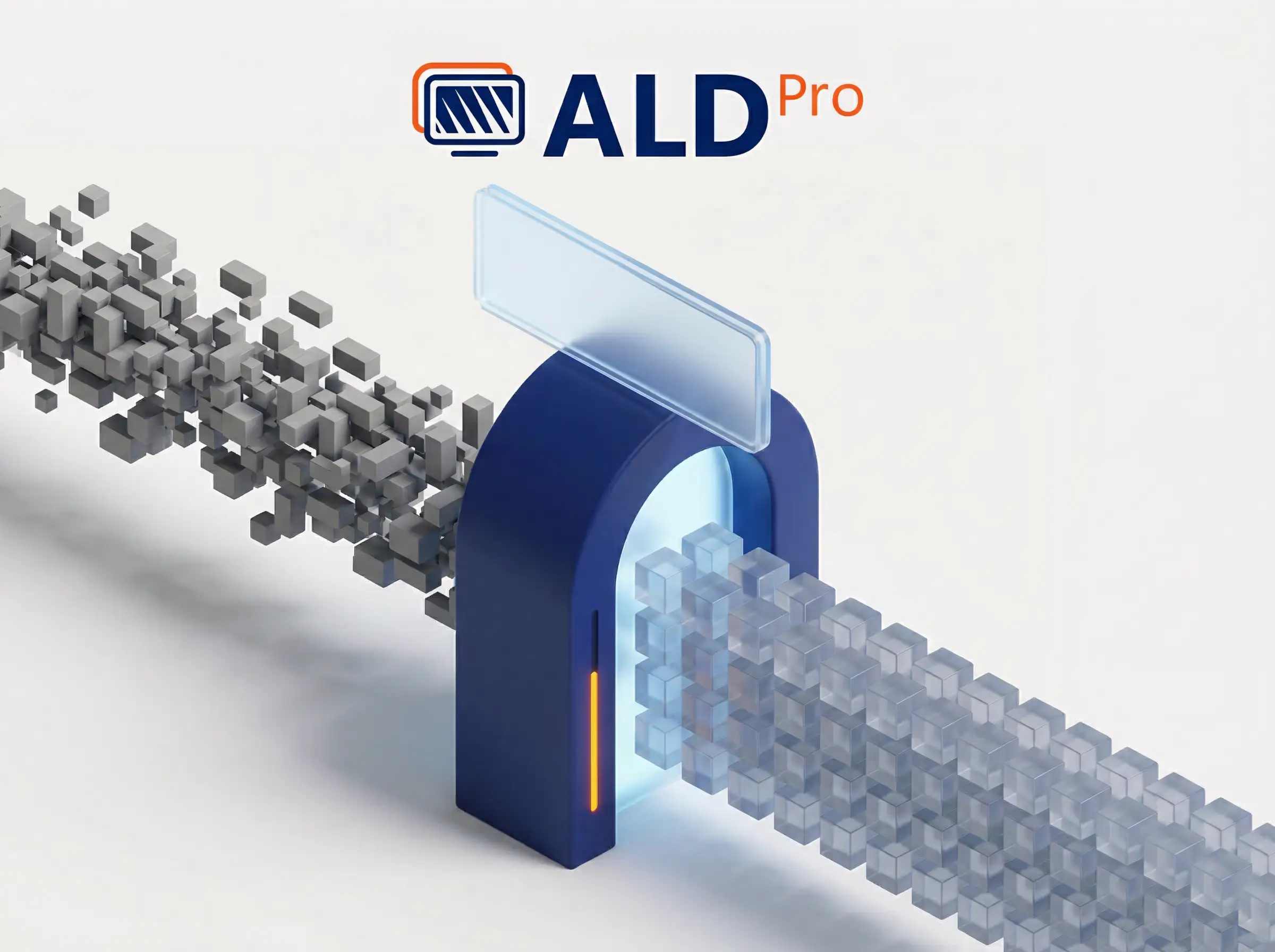 Абстрактное изображение миграции с Active Directory на Ald Pro