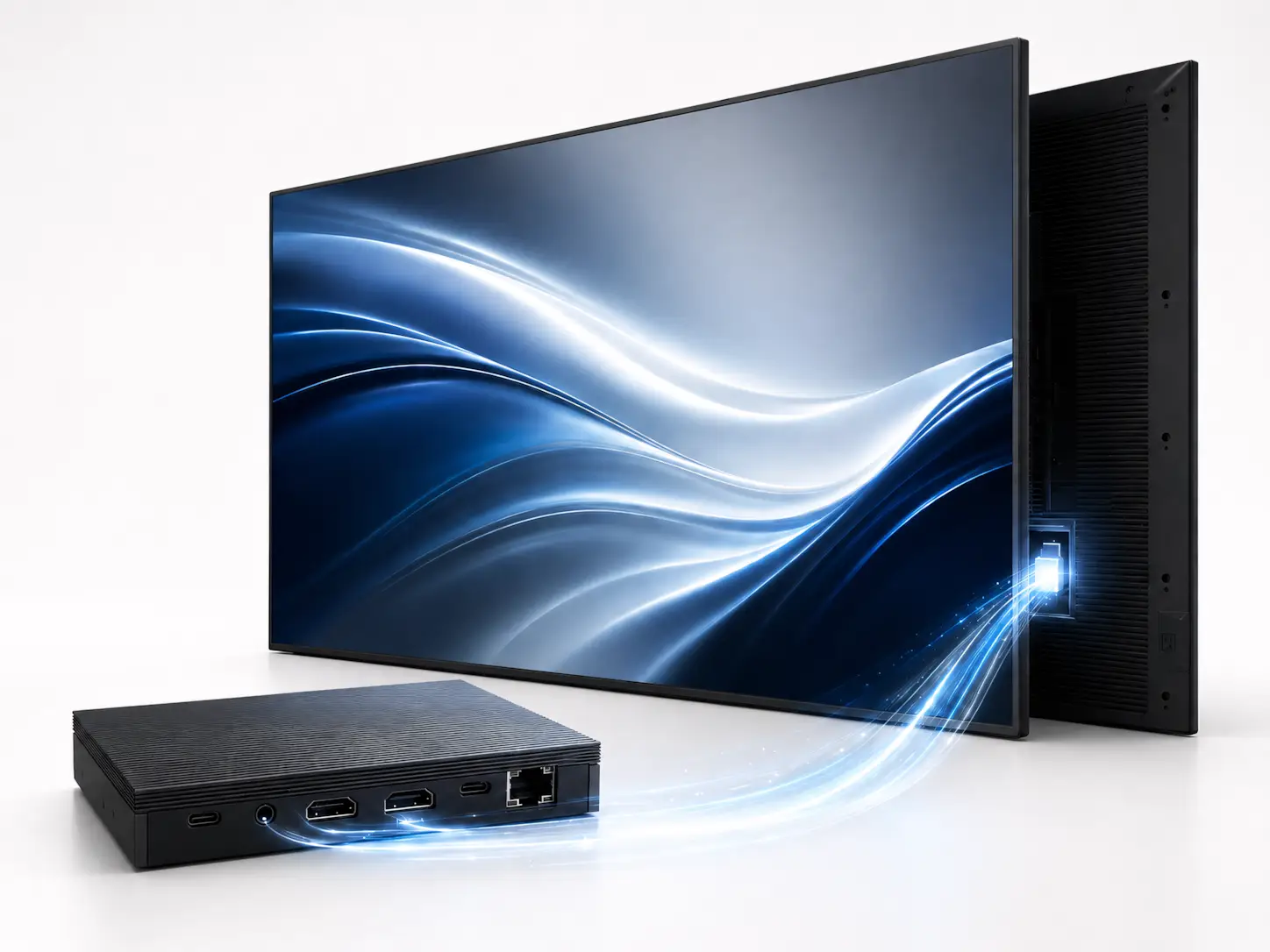 ПАК цифровых вывесок SpinetiX + Hisense ПАК цифровых вывесок SpinetiX + Hisense