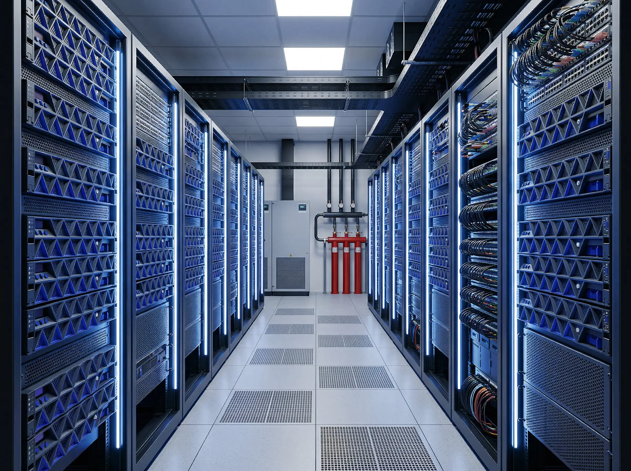 Комната с серверами на базе YADRO VEGMAN R220 G3